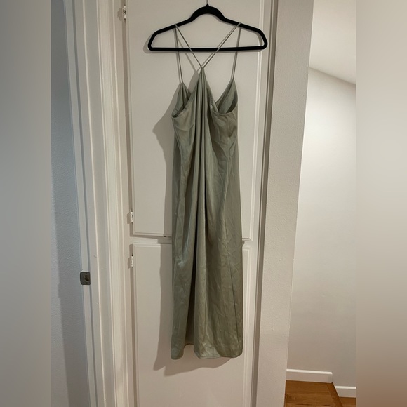 Zara MIDI dress/size MEDIUM/NEW with TAGS - Picture 4 of 6